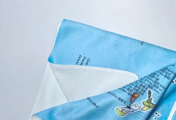 Paragliding Towel Gift Map - Image 4